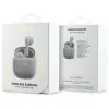 Guess Printed Classic Logo - Bluetooth TWS Headphones + Charging Case (Gray)