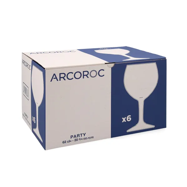 Набор рюмок Arcoroc Party 6 штук Прозрачный Cтекло 620 ml