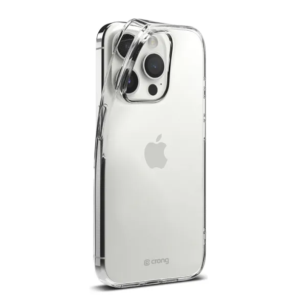 Crong Crystal Slim Cover - iPhone 15 Pro Max Case (Clear)