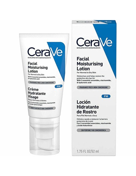 Moisturizing Facial Lotion CeraVe PM (52 ml)