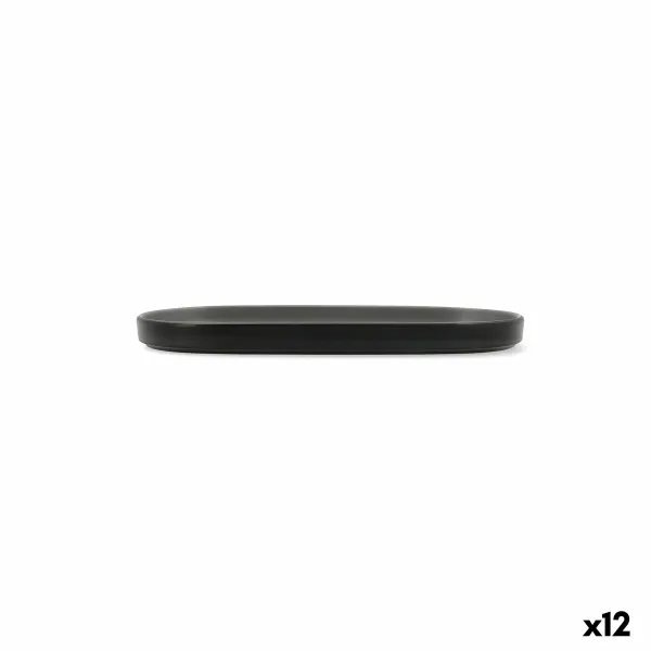 Uzkodu paplāte Bidasoa Gio Pelēks Plastmasa 23 x 10 cm (12 gb.)