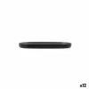 Uzkodu paplāte Bidasoa Gio Pelēks Plastmasa 23 x 10 cm (12 gb.)