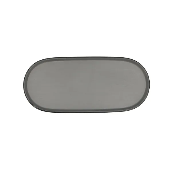 поднос для закусок Bidasoa Gio Серый Пластик 28 x 12 cm (12 штук)