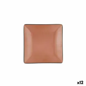 Plokščia lėkštė Bidasoa Gio Ruda Plastmasinis 18 x 18 cm (12 vnt.)