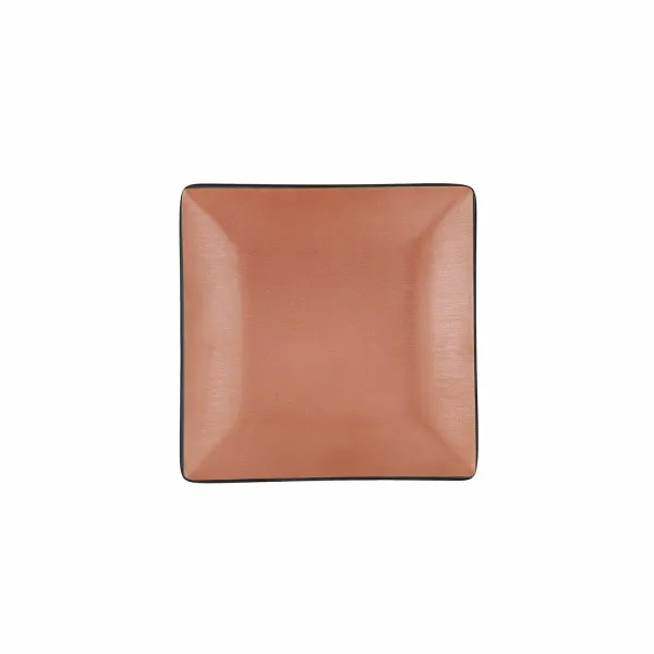 Plokščia lėkštė Bidasoa Gio Ruda Plastmasinis 18 x 18 cm (12 vnt.)