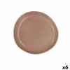 Plakans trauks Bidasoa Gio Neregulārs Brūns Keramika 20 cm (6 gb.)