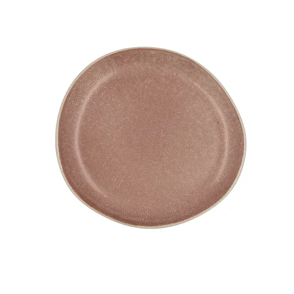 Plakans trauks Bidasoa Gio Neregulārs Brūns Keramika 20 cm (6 gb.)