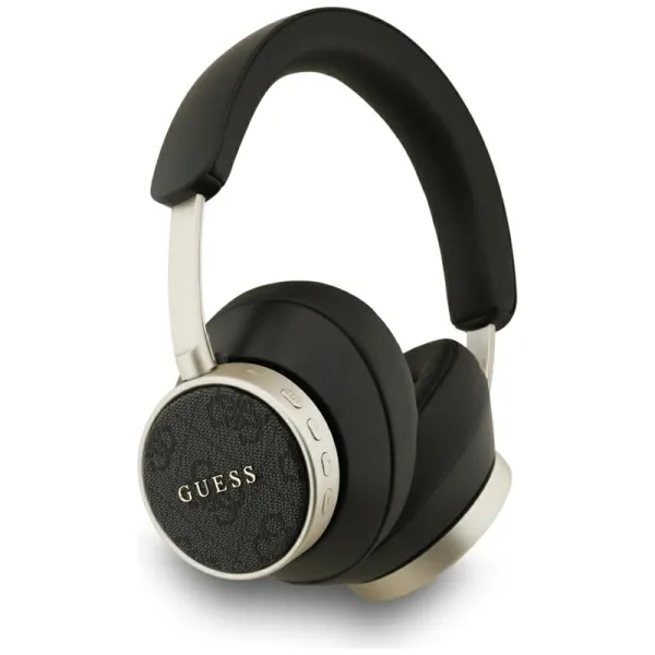 Guess 4G Classic Logo - Wireless Over-Ear Bluetooth Headphones (Black)