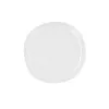Flat plate Ariane Earth Ceramic White Ø 27 cm (6 Units)