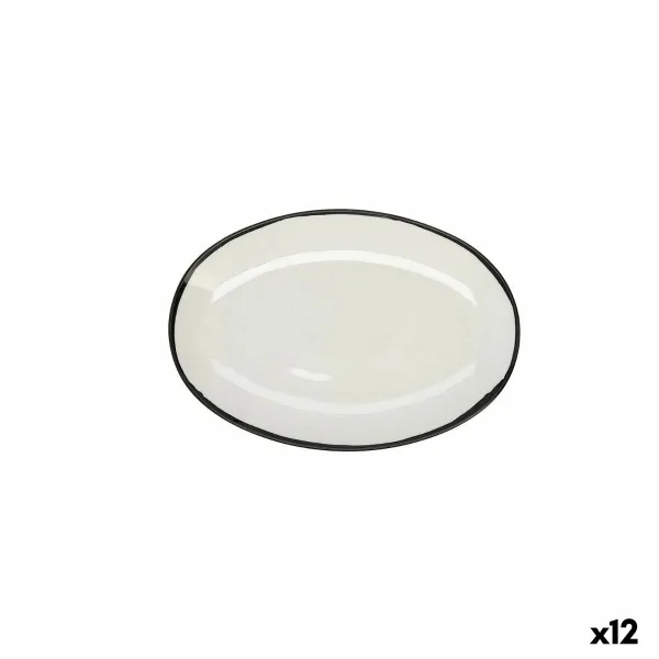 Užkandžių dėklas Ariane Vital Filo Keramikinis Balta Ø 26 cm (12 vnt.)