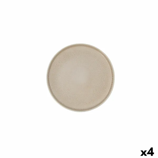 Plakans trauks Ariane Porous Bēšs Keramika Ø 21 cm (4 gb.)