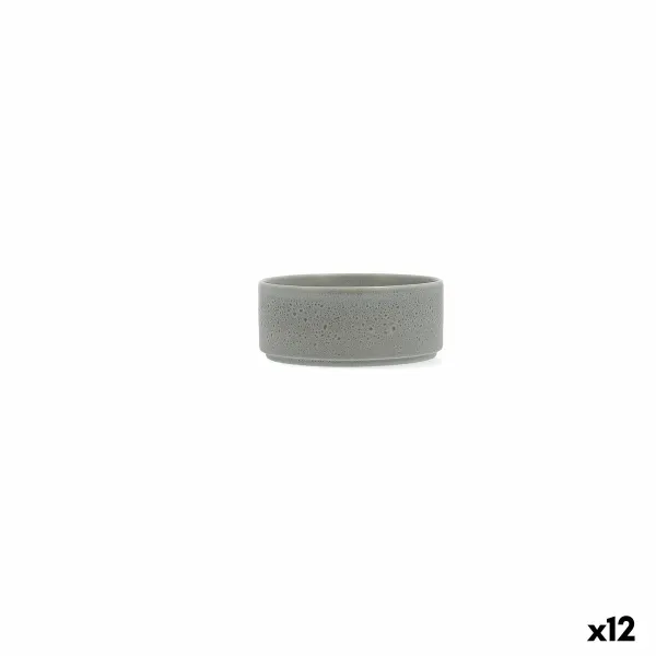 Rinkinys užkandžiams Ariane Porous Žalia Keramikinis 12 cm (12 vnt.)