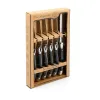 Gaļas Nažu Komplekts Lou Laguiole Rustic 6 gb. 13 cm