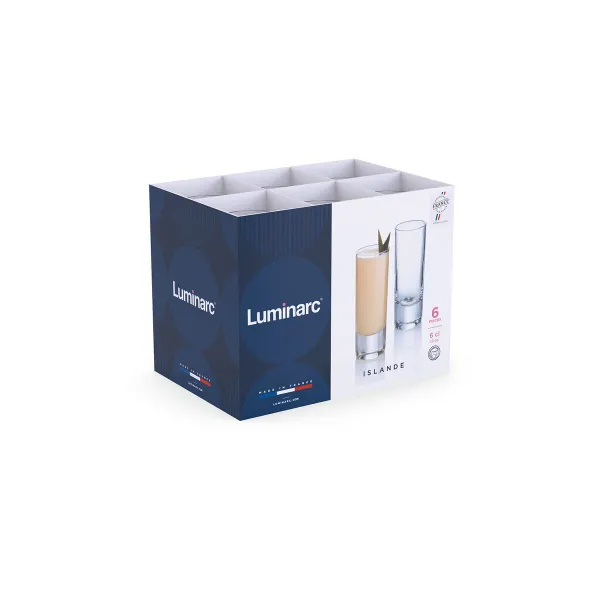 Stiklainis Luminarc Islande stiklas 60 ml (24 vnt.)