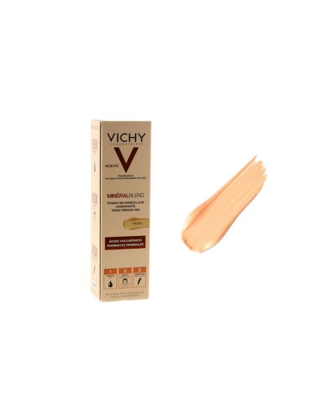Fluid Foundation Make-up Vichy Mineral Blend Medium Tone 30 ml