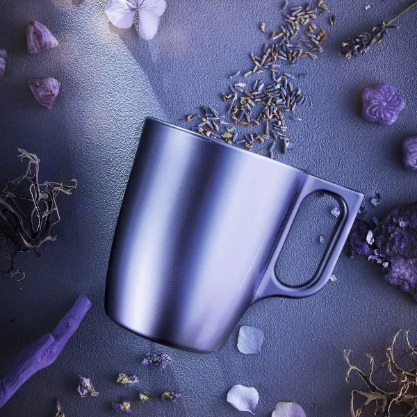 Кружка Mug Luminarc Flashy Фиолетовый 250 ml Cтекло (6 штук)