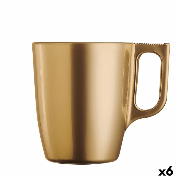 Krūze Luminarc Flashy Bronza Stikls 250 ml (6 gb.)