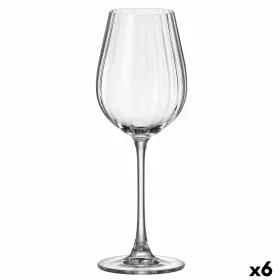 Viinilasi Bohemia Crystal Optic Läpinäkyvä 400 ml 6 osaa