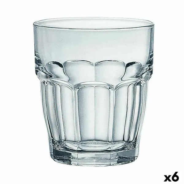 Lasi Bormioli Rocco Rock Bar Läpinäkyvä Lasi 390 ml (6 osaa)