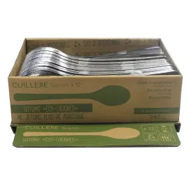 Šaukštų rinkinys Amefa Ecologic Slim Metalinis Plienas (12 vnt.)