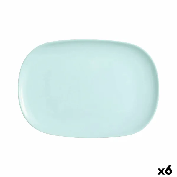 Vuoka Luminarc Sweet Line Turkoosi Lasi 35 x 24 cm (6 osaa)