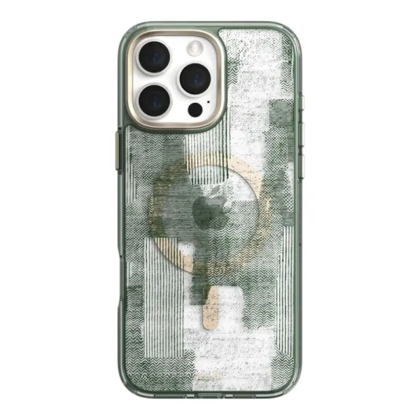 Moshi iGlaze MagSafe - Case for iPhone 16 Pro (Sunlit Green)