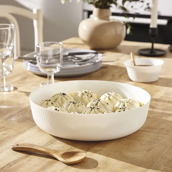 Serviravimo Lėkštė Luminarc Smart Cuisine Balta stiklas Ø 26 cm (5 vnt.)