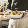 Serviravimo Lėkštė Luminarc Smart Cuisine Balta stiklas 34 x 25 cm (6 vnt.)