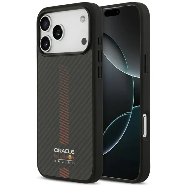 Red Bull Kevlar Powerbar MagSafe - iPhone 17 Pro Max Case (Black)