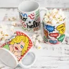 Чашка Quid Hello Komikss Daudzkrāsains Keramika 330 ml (12 gb.)