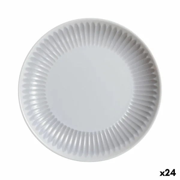 Desertinė lėkštė Luminarc Cottage Pilka stiklas 19 cm (24 vnt.)