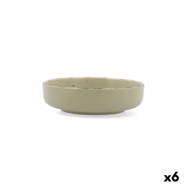 Gili lėkštė Quid Duna Žalia Keramikinis 18,5 x 5,3 cm (6 vnt.)