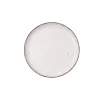 Dessert dish Quid Duna Beige Ceramic 20 x 2,5 cm (6 Units)