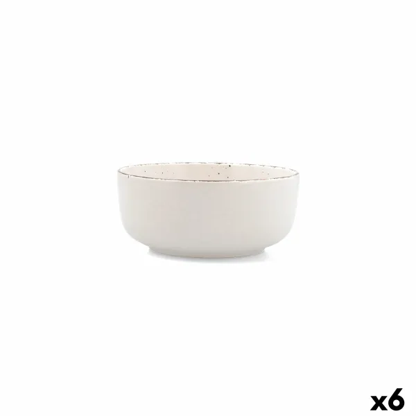Snack Bowl Quid Duna Beige Ceramic 15 x 15 cm (6 Units)