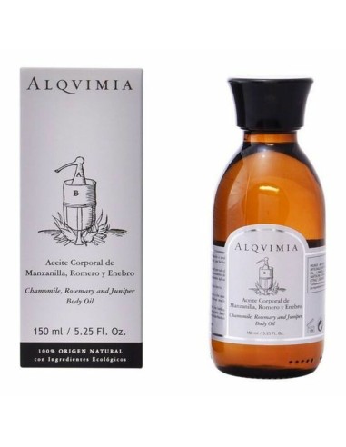 Body Oil Alqvimia Camomille Juniper Rosemary (150 ml)