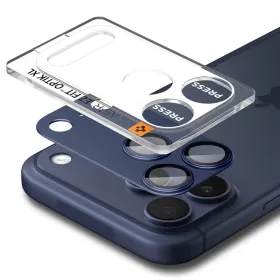 Spigen Optik Pro XL Glas.TR EZ Fit - iPhone 17 Pro Lens Protective Glass (Blue)
