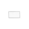 Snack tray Quid Gastro White Black Ceramic 16,5 x 9,5 x 2 cm (12 Units)