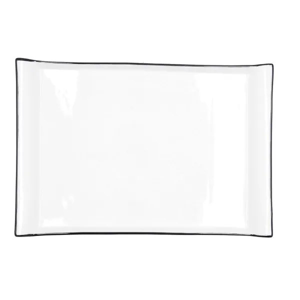 поднос для закусок Quid Gastro Белый Керамика 36 x 25 cm (6 штук)