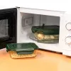 Hermētiska Pusdienu Kastīte Bidasoa Infinity Kvadrāta 1,1 L Dzeltens Stikls (12 gb.)