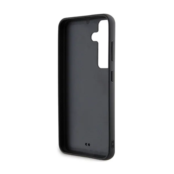 Karl Lagerfeld Rhinestone Metal Logo - Samsung Galaxy S24 Case (black)