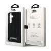 Karl Lagerfeld Rhinestone Metal Logo - Samsung Galaxy S24 Case (black)