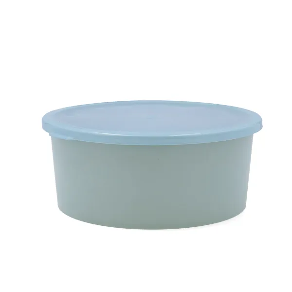 Apvali pietų dėžutė su dangteliu Quid Inspira 1,34 L Žalia Plastmasinis (12 vnt.)