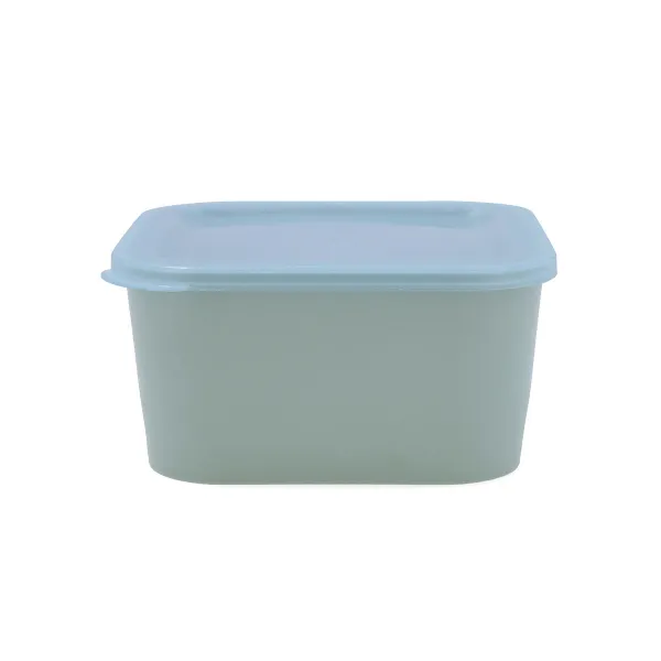 Square Lunch Box with Lid Quid Inspira 1,3 L Green Plastic (12 Units)