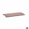Välipalatarjotin Quid Mineral Gres Terrakotta Keraminen 30 x 18 cm (6 osaa)