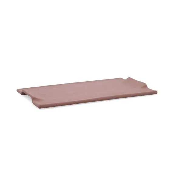Välipalatarjotin Quid Mineral Gres Terrakotta Keraminen 30 x 18 cm (6 osaa)