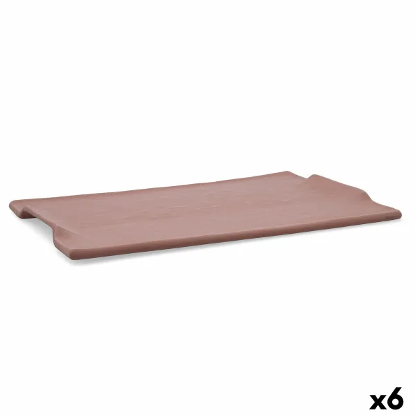 Uzkodu paplāte Quid Mineral Gres Terakota Keramika 35 x 23 cm (6 gb.)