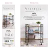 Стол-тележка Vinthera Moa Melns Tērauds 75 x 45 x 85 cm