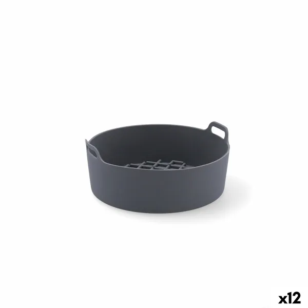 Oro Fryer Krepšys Quid Naturalia Silikoninis 18 x 7,8 cm (12 vnt.)