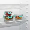 Hermētiska Pusdienu Kastīte Quid Purity Kvadrāta 310 ml Caurspīdīgs Stikls (12 gb.)
