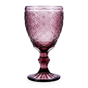 Lasi Bidasoa Rose Moon Pinkki Lasi 350 ml (6 osaa)